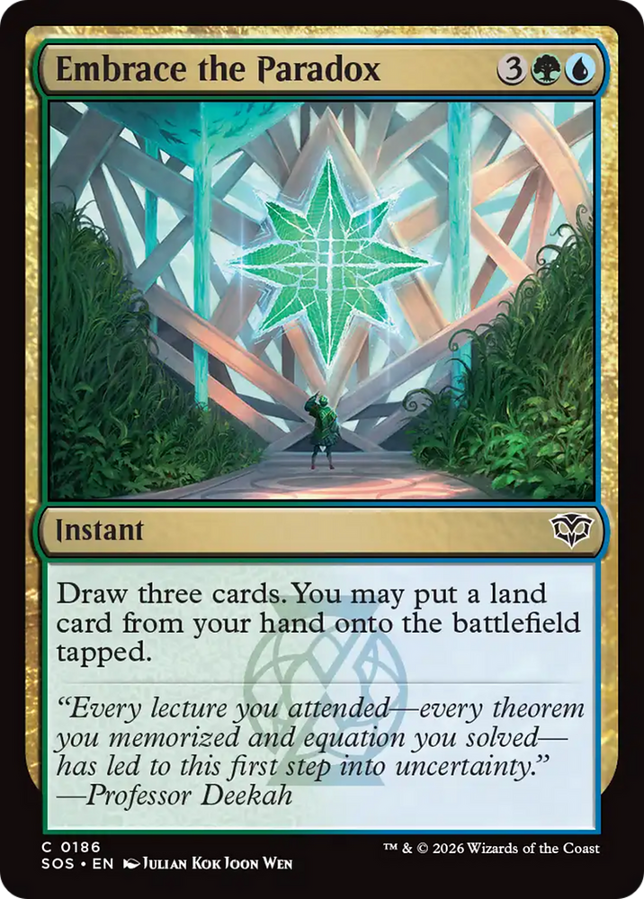 Embrace the Paradox [Secrets of Strixhaven] Magic: The Gathering