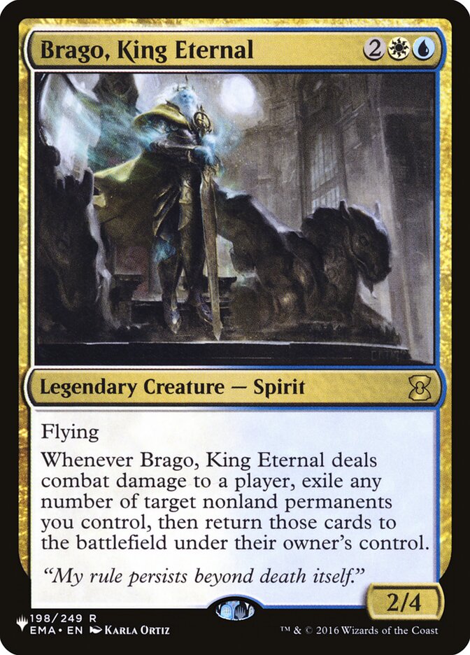 Brago, King Eternal [The List] Magic: The Gathering
