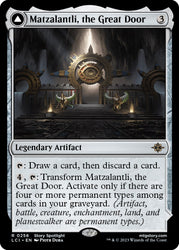 Matzalantli, the Great Door // The Core [The Lost Caverns of Ixalan] Magic: The Gathering