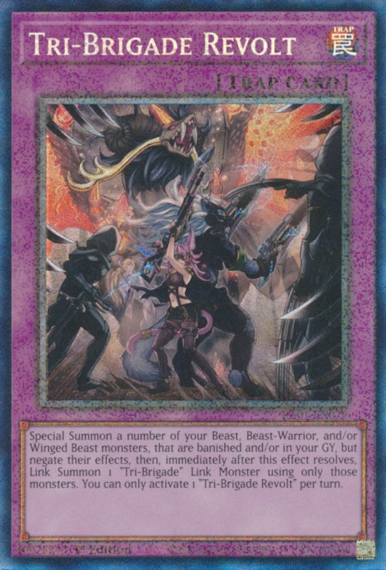 Tri-Brigade Revolt [RA01-EN079] Prismatic Collector's Rare Yu-Gi-Oh!