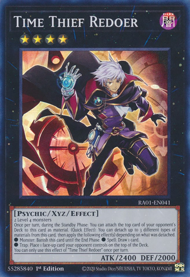 Time Thief Redoer [RA01-EN041] Super Rare Yu-Gi-Oh!