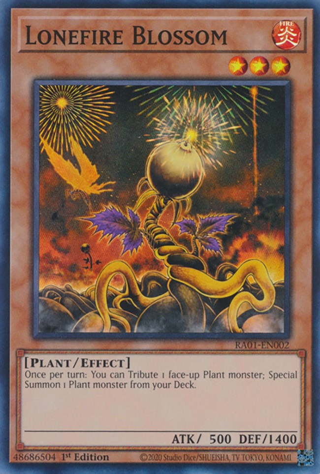Lonefire Blossom [RA01-EN002] Super Rare Yu-Gi-Oh!