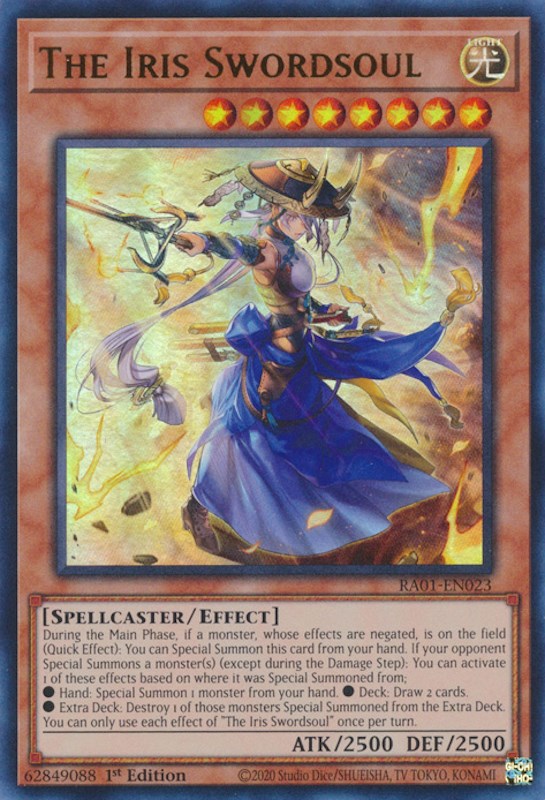 The Iris Swordsoul [RA01-EN023] Ultra Rare Yu-Gi-Oh!