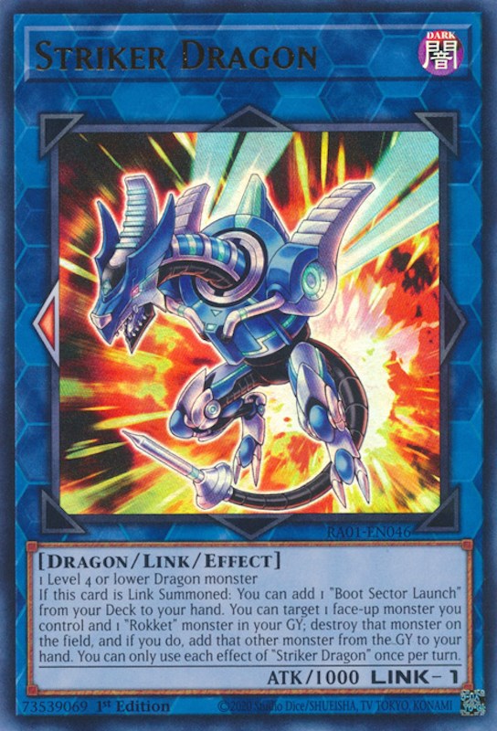 Striker Dragon [RA01-EN046] Ultra Rare Yu-Gi-Oh!