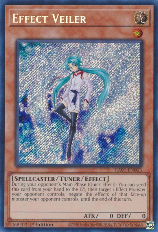 Effect Veiler [RA01-EN003] Secret Rare Yu-Gi-Oh!