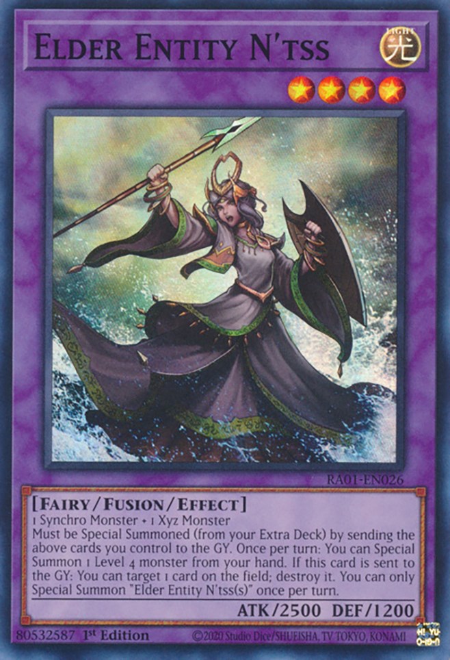 Elder Entity N'tss [RA01-EN026] Super Rare Yu-Gi-Oh!