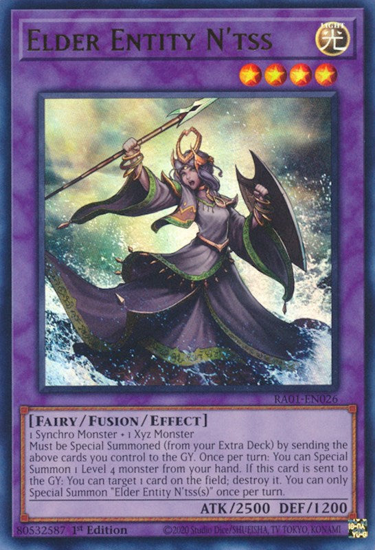 Elder Entity N'tss [RA01-EN026] Ultra Rare Yu-Gi-Oh!