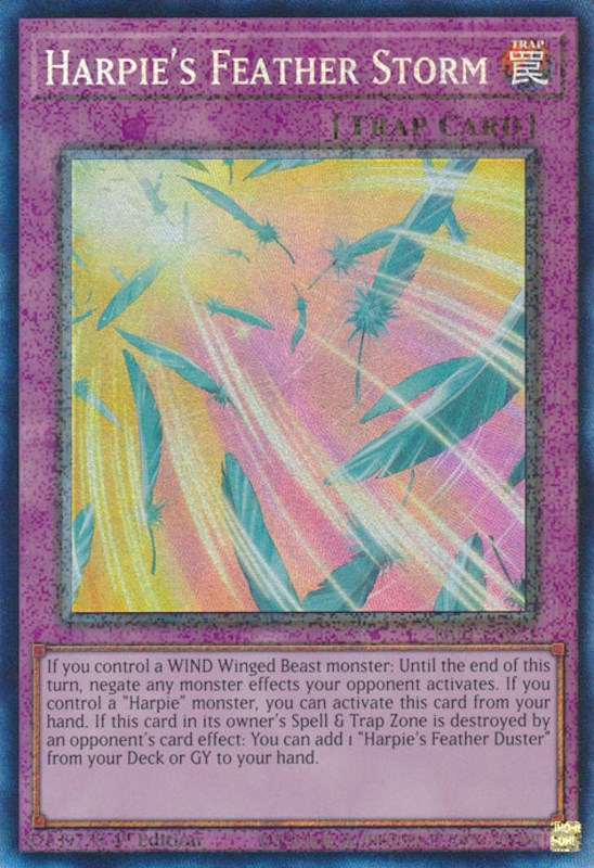 Harpie's Feather Storm [RA01-EN073] Prismatic Collector's Rare Yu-Gi-Oh!
