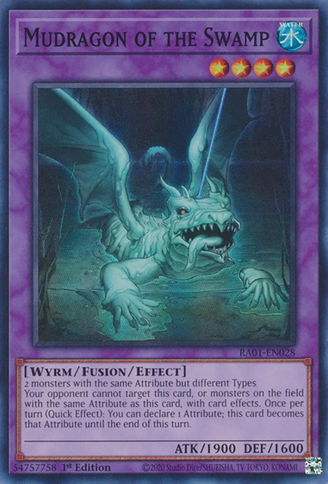 Mudragon of the Swamp [RA01-EN028] Super Rare Yu-Gi-Oh!