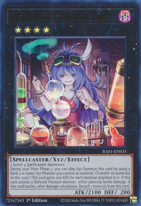 Downerd Magician [RA01-EN035] Ultra Rare Yu-Gi-Oh!