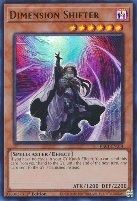 Dimension Shifter [RA01-EN014] Ultra Rare Yu-Gi-Oh!