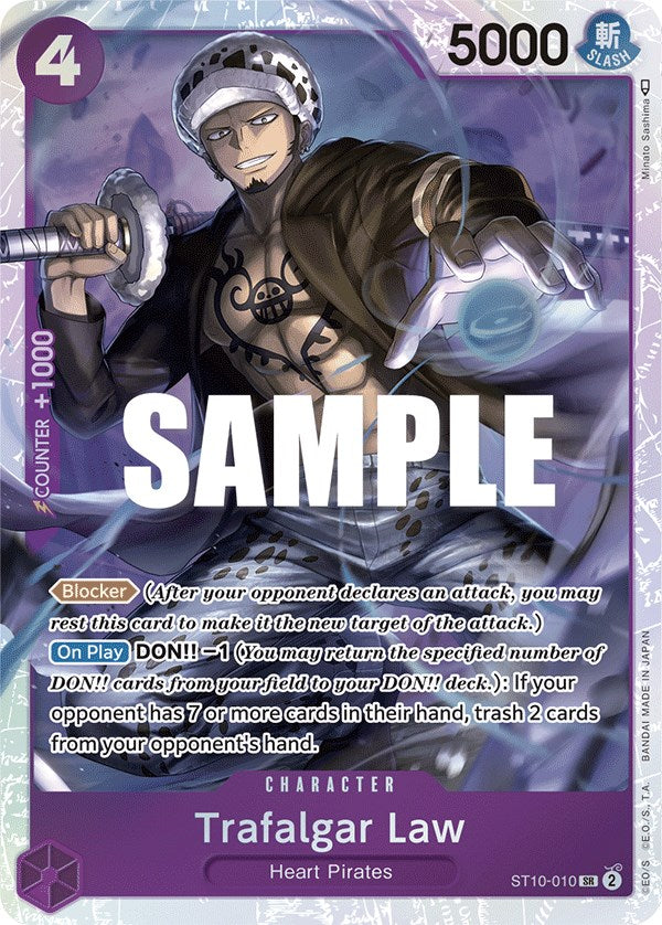 Trafalgar Law [Ultra Deck - The Three Captains] Bandai