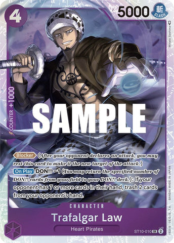 Trafalgar Law [Ultra Deck - The Three Captains] Bandai