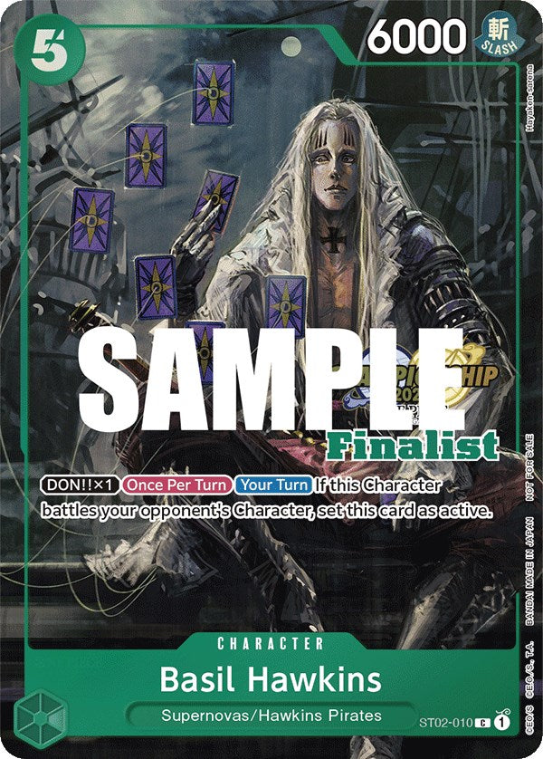 Basil Hawkins (CS 2023 Top Players Pack) [Finalist] [One Piece Promotion Cards] Bandai