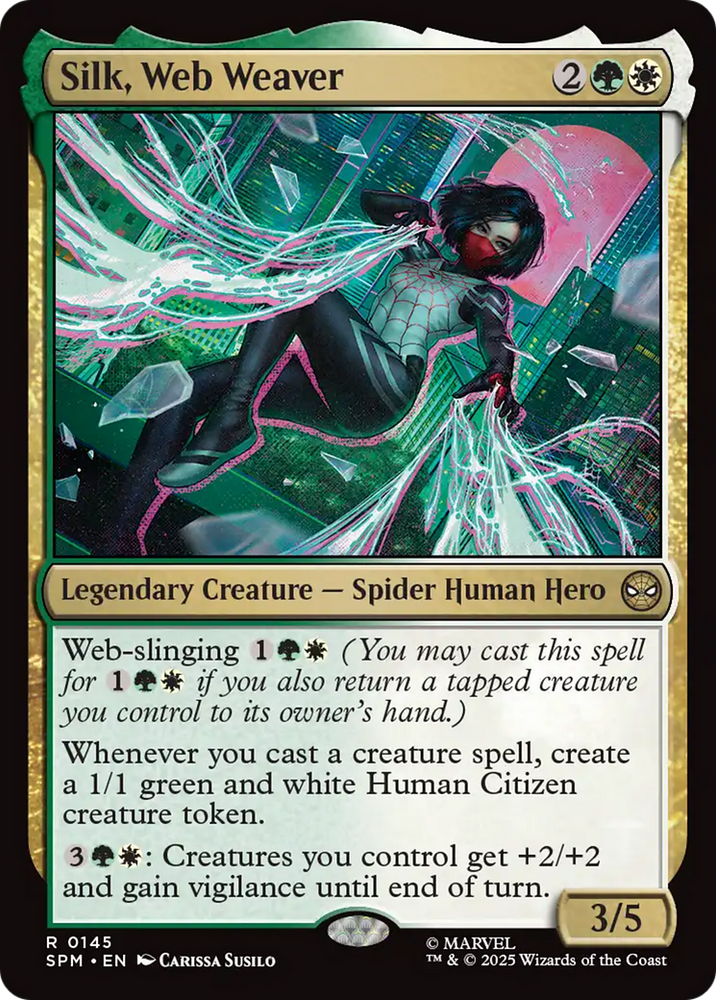 Silk, Web Weaver [Marvel's Spider-Man] Magic: The Gathering