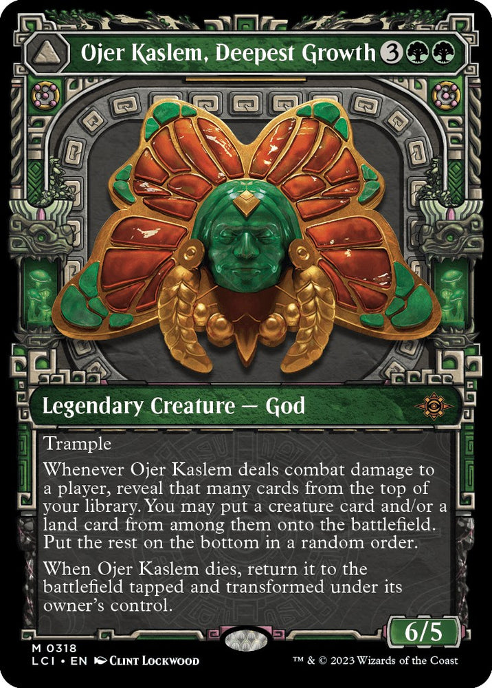 Ojer Kaslem, Deepest Growth (Showcase) [The Lost Caverns of Ixalan] Magic: The Gathering