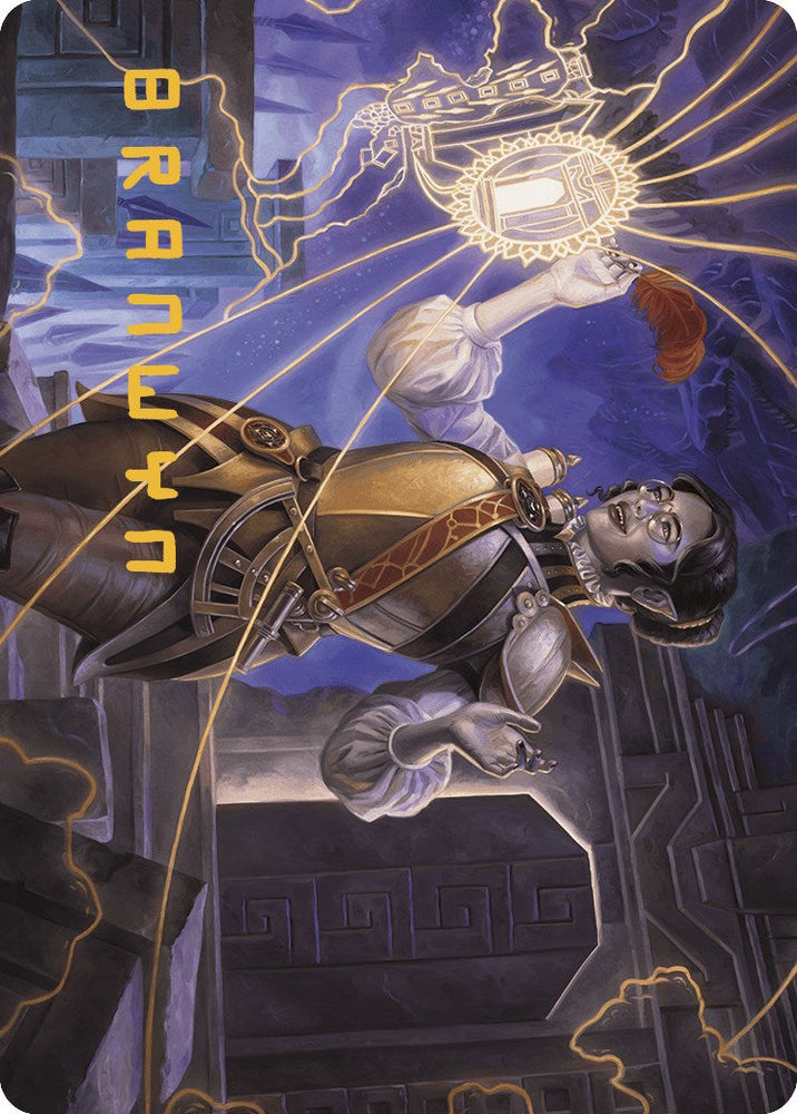 Amalia Benavides Aguirre Art Card (33/81) (Gold-Stamped Signature) [The Lost Caverns of Ixalan Art Series] Magic: The Gathering
