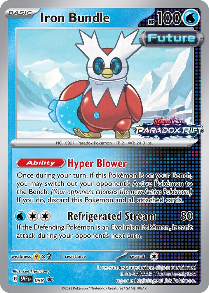 Iron Bundle (058) [Scarlet & Violet: Black Star Promos] Pokémon