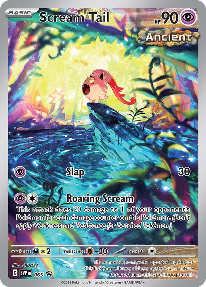 Scream Tail (065) [Scarlet & Violet: Black Star Promos] Pokémon