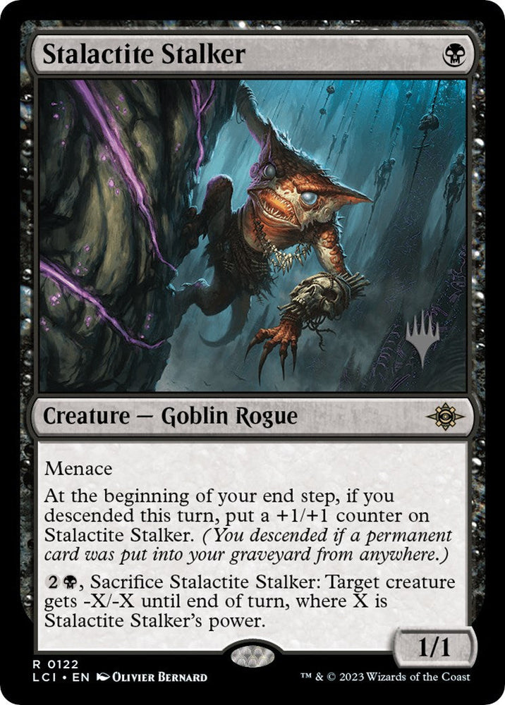 Stalactite Stalker (Promo Pack) [The Lost Caverns of Ixalan Promos] Magic: The Gathering