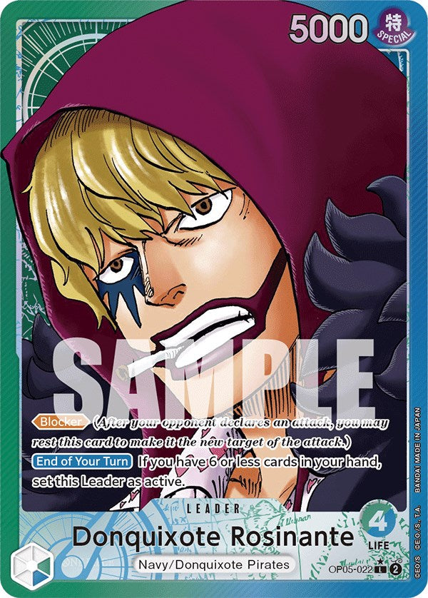 Donquixote Rosinante (Alternate Art) [Awakening of the New Era] Bandai