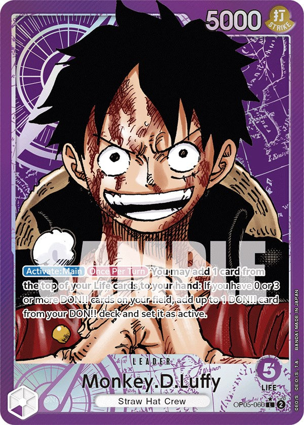 Monkey.D.Luffy (Alternate Art) [Awakening of the New Era] Bandai