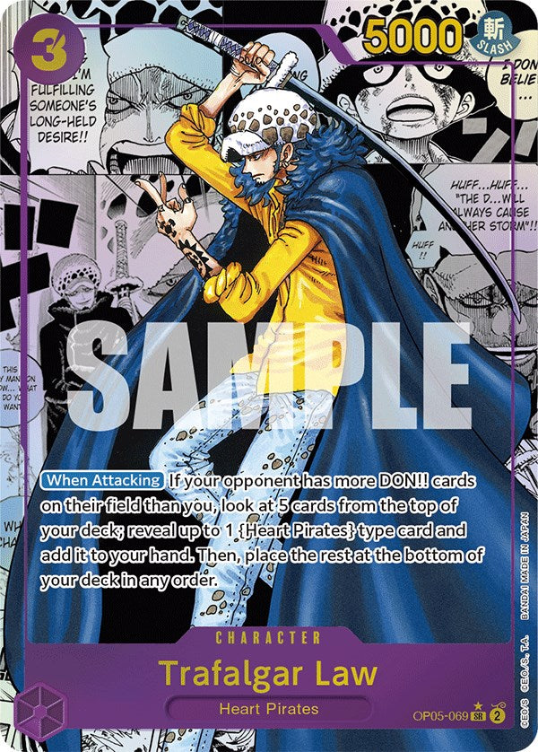 Trafalgar Law (Alternate Art)(Manga) [Awakening of the New Era] Bandai