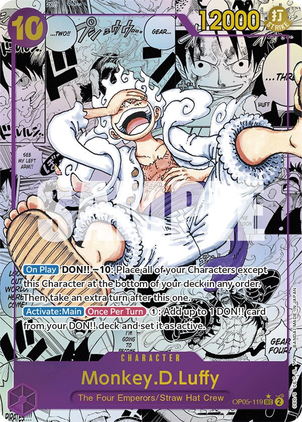 Monkey.D.Luffy (Alternate Art)(Manga) [Awakening of the New Era] Bandai