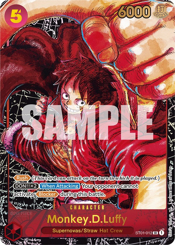 Monkey.D.Luffy (Alternate Art) [Starter Deck: Straw Hat Crew] Bandai
