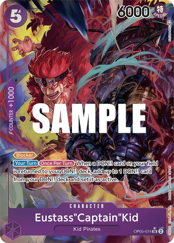 Eustass"Captain"Kid (Alternate Art) [Awakening of the New Era] Bandai