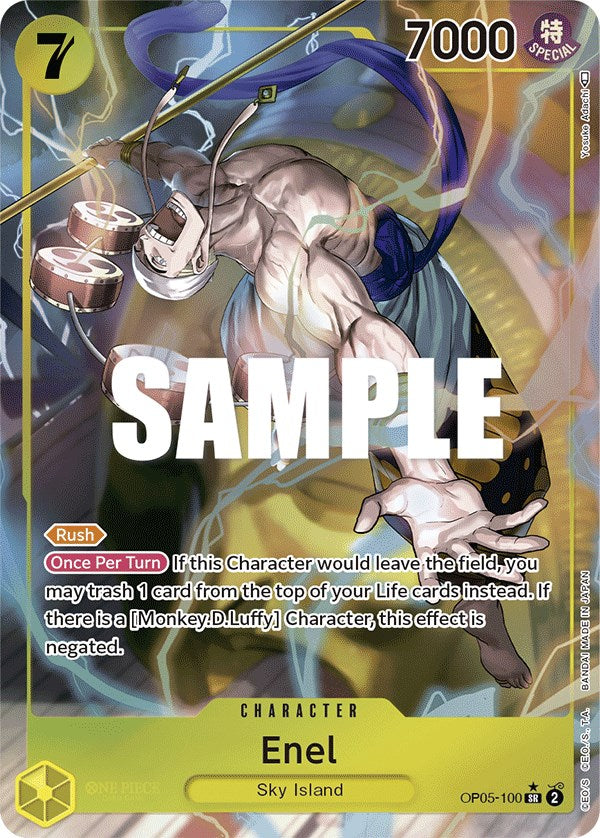 Enel (Alternate Art) [Awakening of the New Era] Bandai