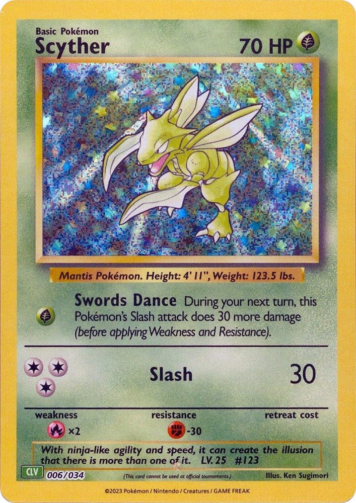 Scyther [Trading Card Game Classic] Pokémon