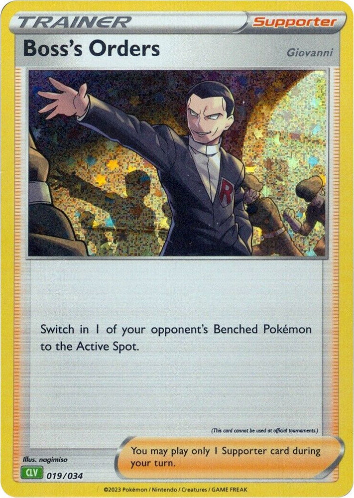 Boss's Orders (CLV) [Trading Card Game Classic] Pokémon