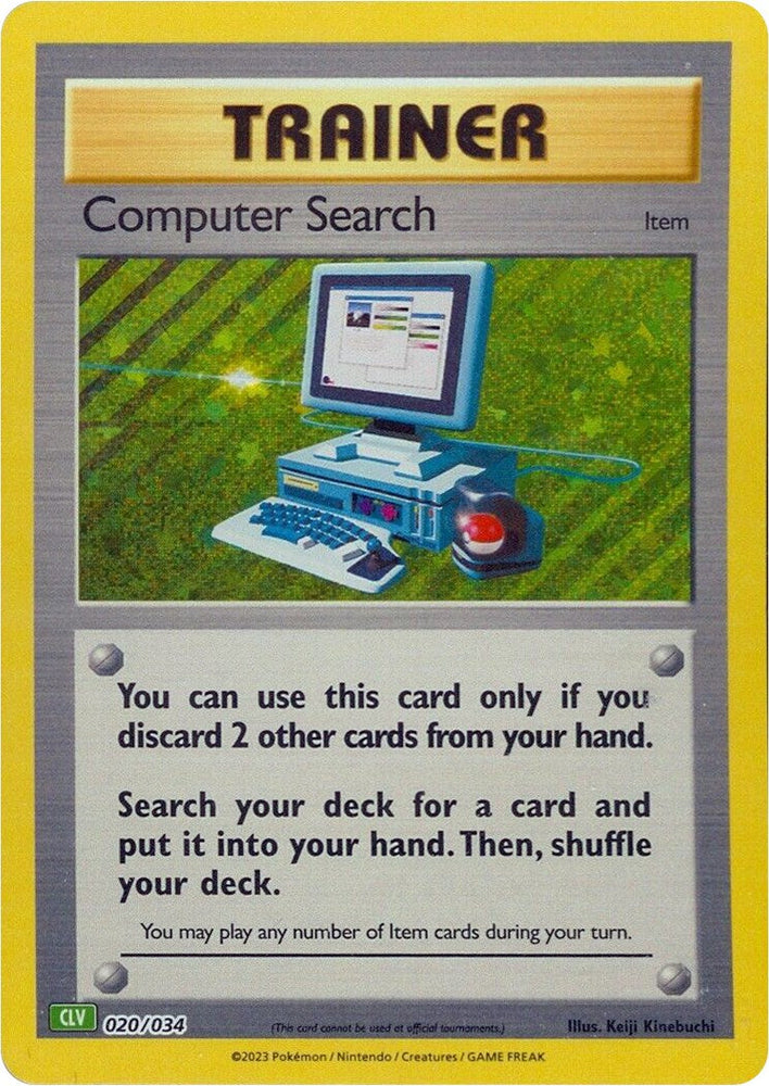 Computer Search (CLV) [Trading Card Game Classic] Pokémon