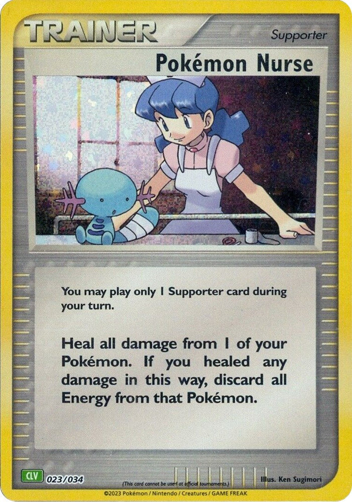 Pokemon Nurse (023/034) [Trading Card Game Classic] Pokémon