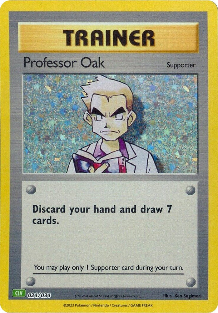 Professor Oak (CLV) [Trading Card Game Classic] Pokémon