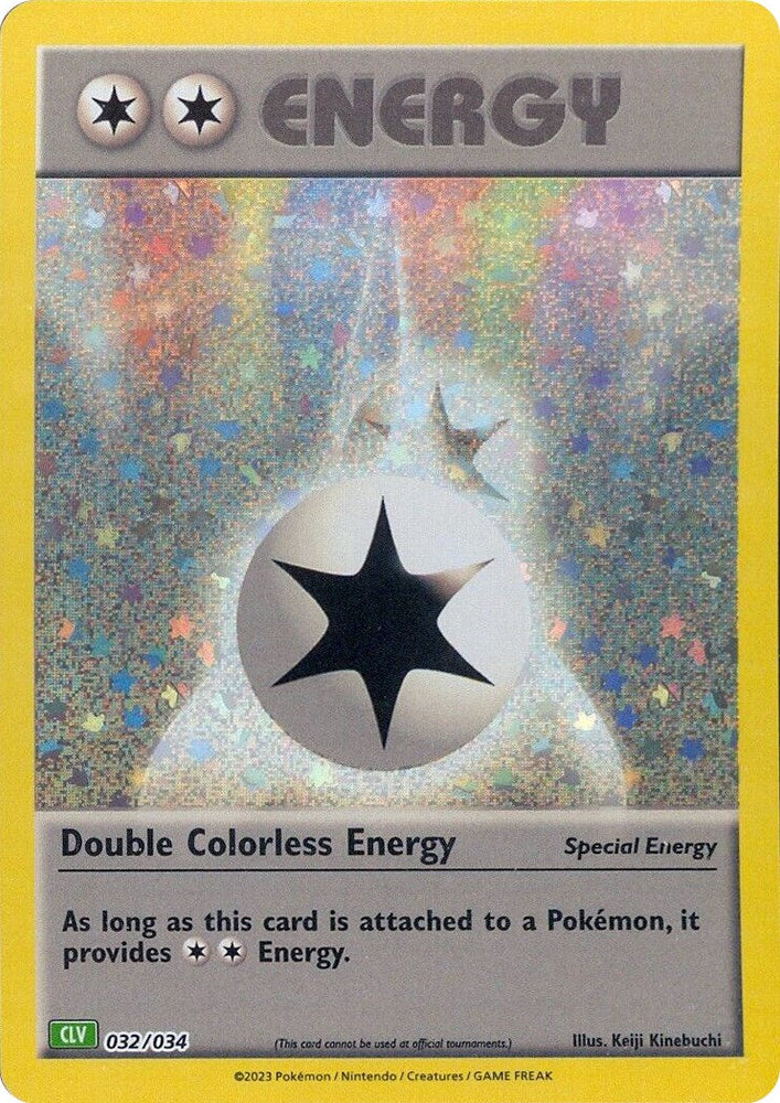 Double Colorless Energy [Trading Card Game Classic] Pokémon