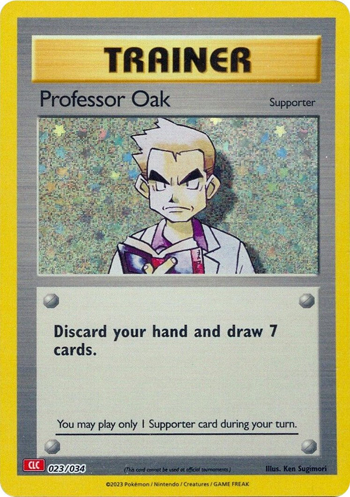 Professor Oak (CLC) [Trading Card Game Classic] Pokémon