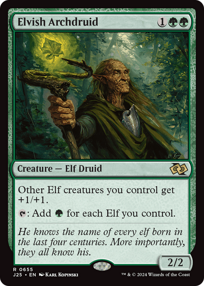 Elvish Archdruid [Foundations Jumpstart] Magic: The Gathering