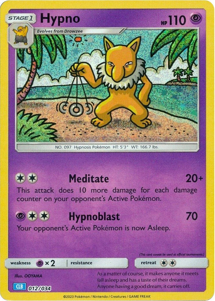 Hypno [Trading Card Game Classic] Pokémon