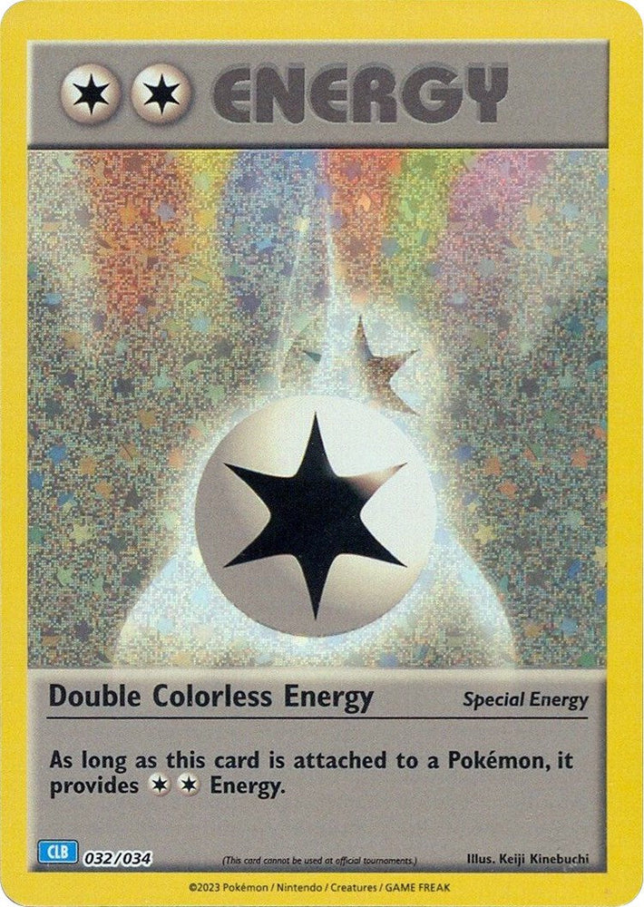 Double Colorless Energy (CLB) [Trading Card Game Classic] Pokémon