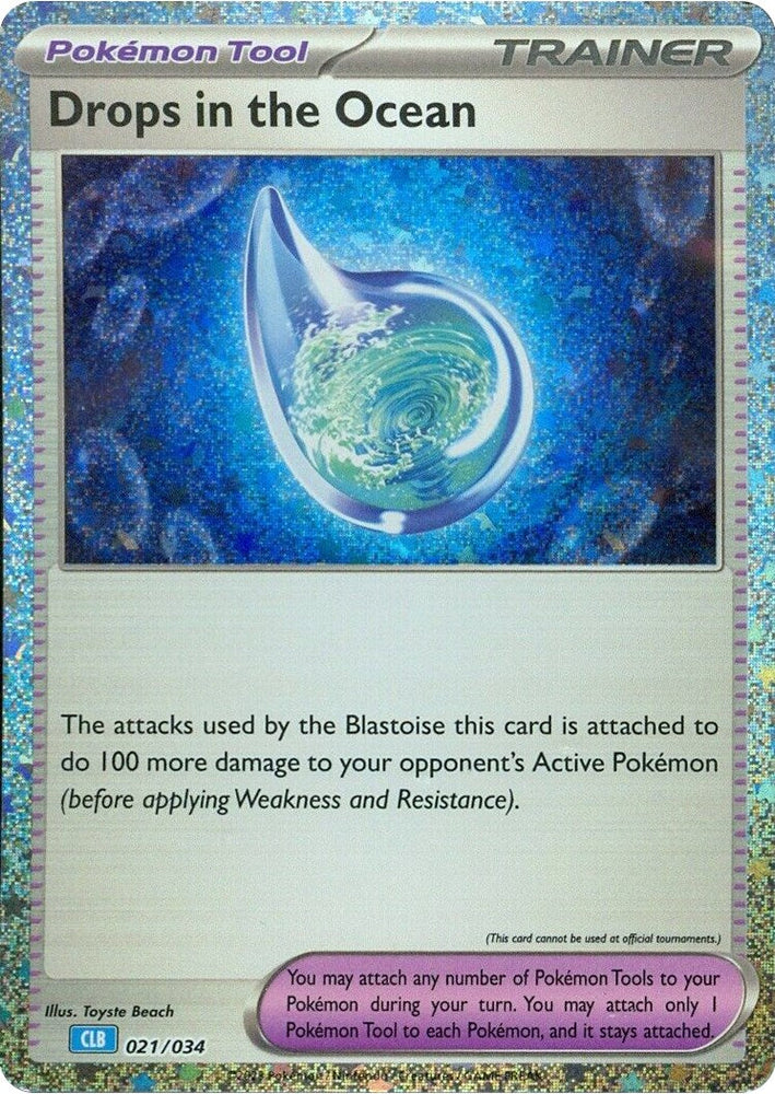 Drops in the Ocean [Trading Card Game Classic] Pokémon