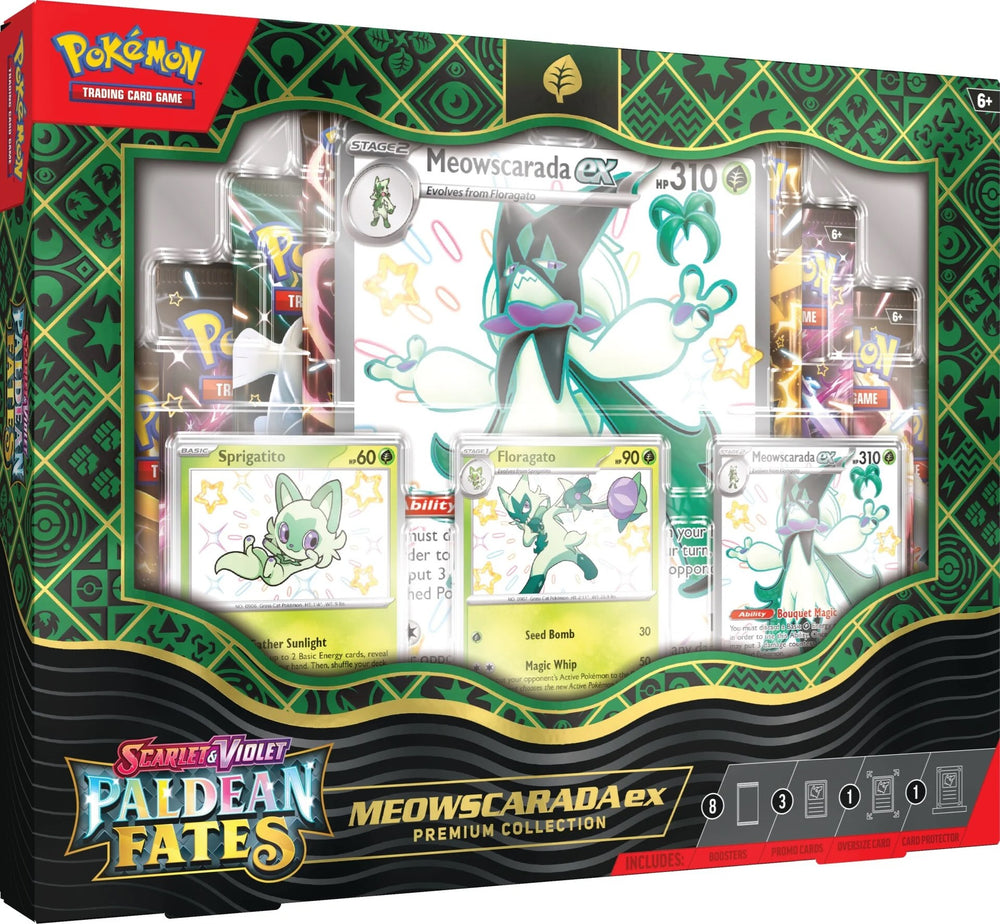 Scarlet & Violet: Paldean Fates - Premium Collection (Meowscarada ex) Pokémon