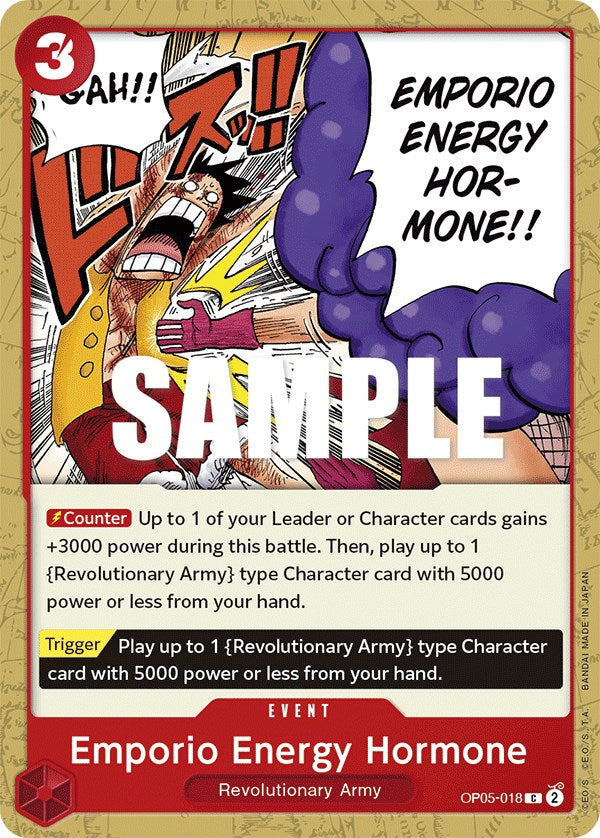 Emporio Energy Hormone [Awakening of the New Era] Bandai