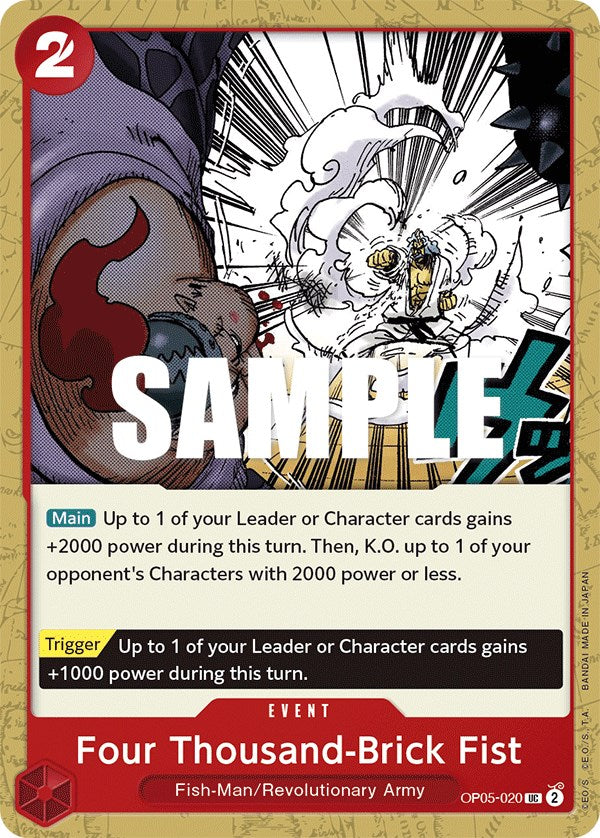 Four Thousand-Brick Fist [Awakening of the New Era] Bandai