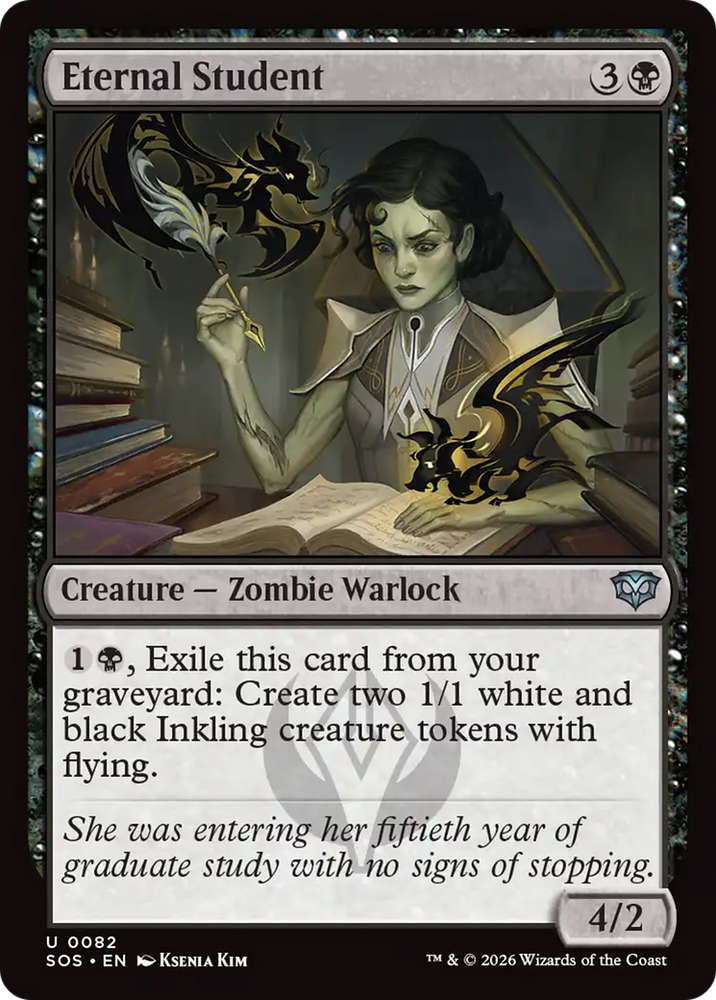 Eternal Student [Secrets of Strixhaven] Magic: The Gathering