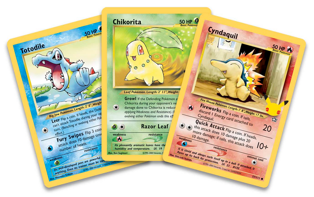 First Partner Pack (Johto) Pokémon