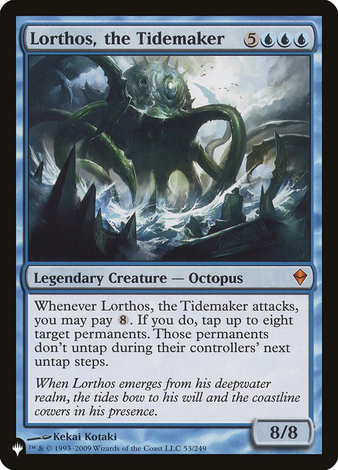Lorthos, the Tidemaker [The List] Magic: The Gathering