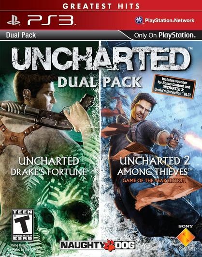 Uncharted & Uncharted 2 Dual Pack VG