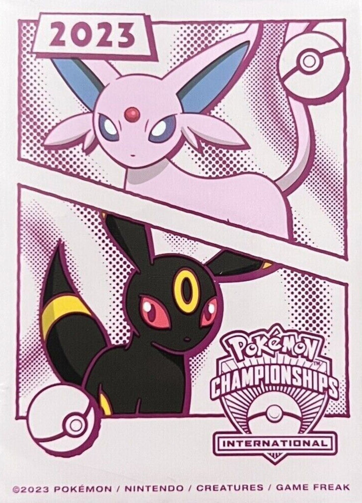 Card Sleeves - 2023 European International Championship (65-Pack) Pokémon
